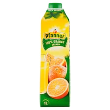 Pfanner 100% pomerančová šťáva 1l