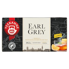 Teekanne Earl Grey Lemon černý čaj aromatizovaný 20 x 1,65g (33g)