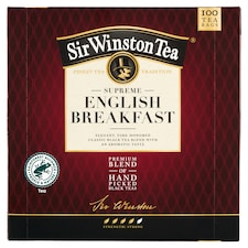 Sir Winston Tea English Breakfast černý čaj 100 x 1,80g (180g)