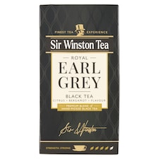 Sir Winston Tea Earl Grey černý čaj aromatizovaný s příchutí bergamotu 20 x 1,75g (35g)