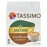 Tassimo Jacobs Cappuccino Classico pražená mletá káva v kapslích 8 ks 260g