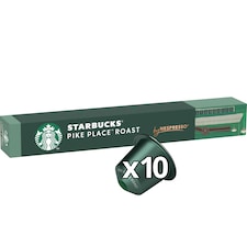 Starbucks by Nespresso Pike Place Roast - kávové kapsle - 10 kapslí v balení