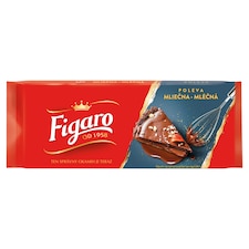 Figaro mléčná poleva, cukrářská poleva mléčná, tabulka 90 g