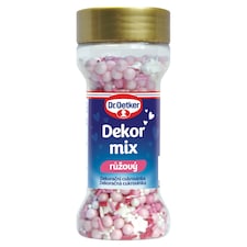 Dr. Oetker Dekor mix růžový 50g