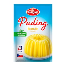 Puding s příchutí banán