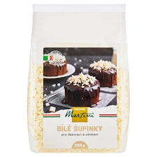 Master Martini Bílé šupinky pro dekoraci a zdobení 250g