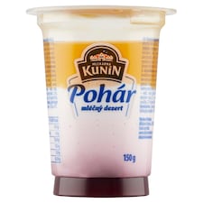 Mlékárna Kunín Pohár mléčný dezert s borůvkovou příchutí 150g