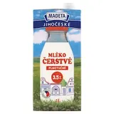 Madeta Jihočeské čerstvé mléko plnotučné 3,5% 1l
