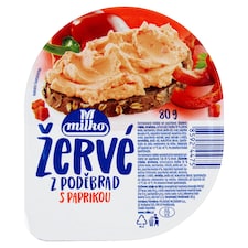 Milko Žervé z Poděbrad s paprikou 80g