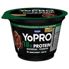 YoPRO Protein puding s čokoládovo-lískooříškovou příchutí 180g