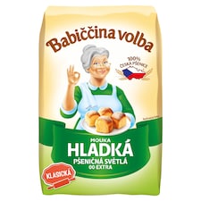 Babiččina Volba Mouka hladká pšeničná světlá 1kg