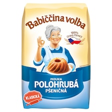 Babiččina Volba Mouka polohrubá pšeničná 1kg