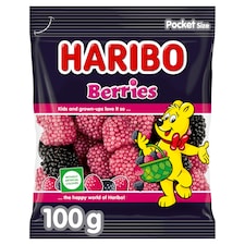 Haribo Berries želé s ovocnou příchutí 100g