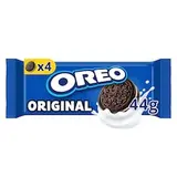 OREO Original vanilkové sušenky s náplní dokonalá na cesty 4 sušenky 44 g