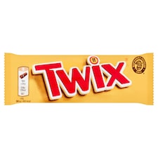 Twix Sušenka s karamelem máčená v mléčné čokoládě 2 x 25g (50g)