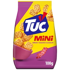 Tuc Krekry Mini s příchutí uzené slaniny 100g