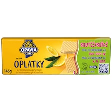 Opavia Oplatky Zlaté citronová příchuť 146g