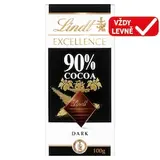 Lindt Excellence Extra jemná hořká čokoláda 90% 100g