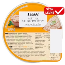 Paštika s kuřecími játry 100g