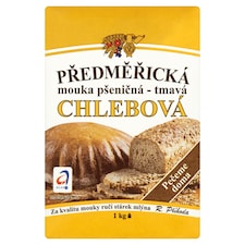 Mlýny J. Voženílek Předměřická mouka pšeničná tmavá chlebová 1kg