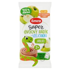 Emco Super ovocný hadík jablko 2 ks 20g