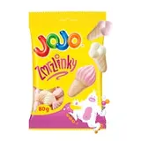 JOJO Zmrzlinky pěnové želé bonbóny s ovocnými příchutěmi 80g