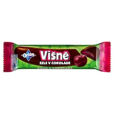 ORION VIŠNĚ želé tyčinka v hořké čokoládě 45g
