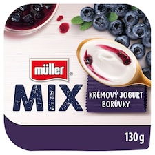 Müller Mix Jogurt s borůvkami 130g