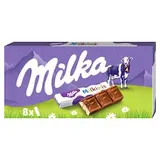 Milka Milkinis tyčinky z mléčné čokolády z alpského mléka s mléčnou náplní 87.5 g