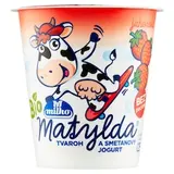Milko Matylda Jahodová bio tvaroh a smetanový jogurt 125g