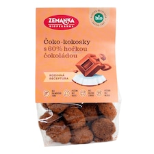 Bio čoko-kokosky s 60% hořkou čokoládou