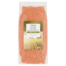 Bio červená čočka loupaná drobnozrnná 500g