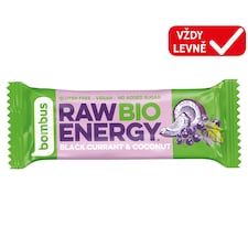 bombus Raw Bio Energy Black Currant & Coconut 50g