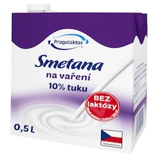 Pragolaktos Smetana bez laktózy 10% 0,5l