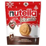 Nutella Biscuits sušenka plněná lískooříškovou pomazánkou s kakaem 193g