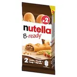 Nutella B-ready Křupavá oplatka plněná lískooříškovou pomazánkou s kakaem a křupkami 2 ks 44g