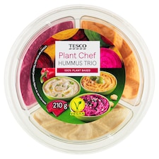 Plant Chef Hummus Trio 210g