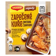 MAGGI NÁPADY Zapečené kuře se žampiony a smetanou 30g