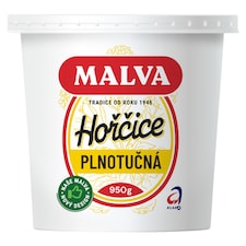 Malva Hořčice plnotučná 950g