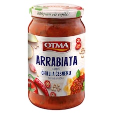 Otma Arrabiata s chutí chilli a česneku hotová omáčka 350g