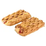 Mřížka pudink a jahody 85g