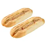 Snack bageta s párkem a sýrem 130g