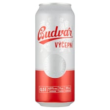 Budvar Výčepní světlé pivo 0,5l