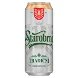 Starobrno Tradiční světlé výčepní plech 0,5l