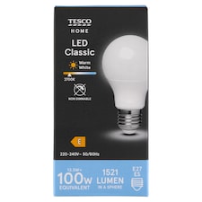 Home LED žárovka 13,5W E27 teplé bílé světlo 1 ks