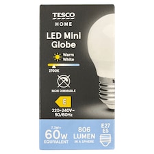 Home LED žárovka 7,3W E27 teplé bílé světlo 1 ks