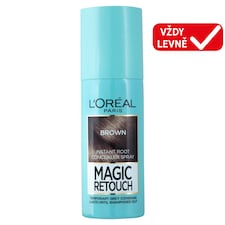 L'Oréal Paris Magic Retouch sprej na vlasy pro zakrytí odrostů světle hnědá, 75 ml
