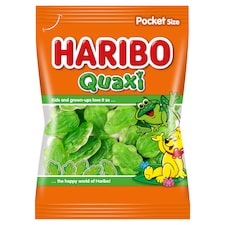 Haribo Quaxi pěnové žáby s ovocnou příchutí 100g