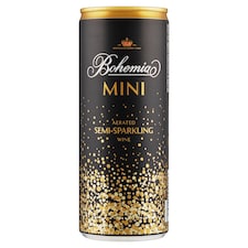Bohemia Mini bílé perlivé víno dosycené oxidem uhličitým polosladké 0,25l