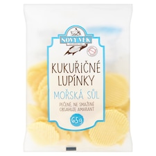 Nový Věk Kukuřičné lupínky mořská sůl 65g
